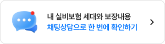 내 실비보험 세대와 보장내용 채팅상담으로 한 번에 확인하기